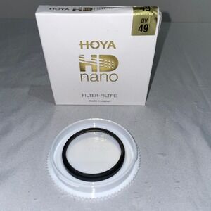 Hoya HD Nano UV 49mm Lens Filter Made in Japan Scratch Resistant 49 mm UV Filter